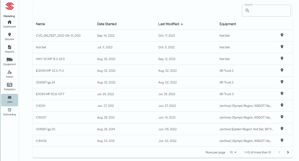 New Jobs Page All Your Jobs in One Place! SpecRite Online